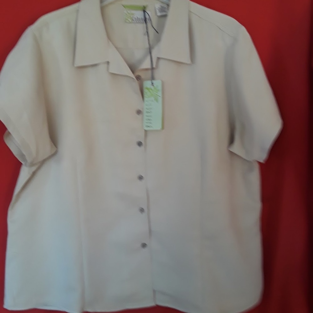 Cubavera Button Down Shirt Size XXL